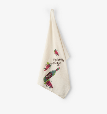 Improving with Age Tea Towel